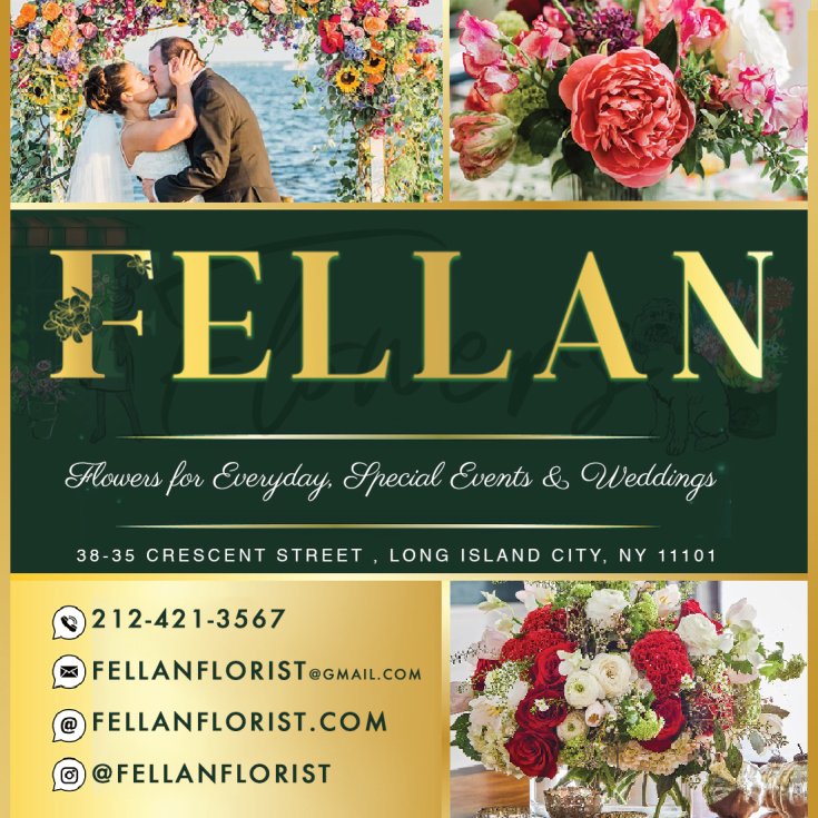 Pre-order Your Valentine's Florals!
Fellan Florist creates stunning floral arrangements
fellanflorist.com fellan.com
1-800-335-5267

#happyvalentinesday #flowers #nycflorist #newyorkflowers #eventflorals #wedding #engaged #sayido #events #order #valentine #rose