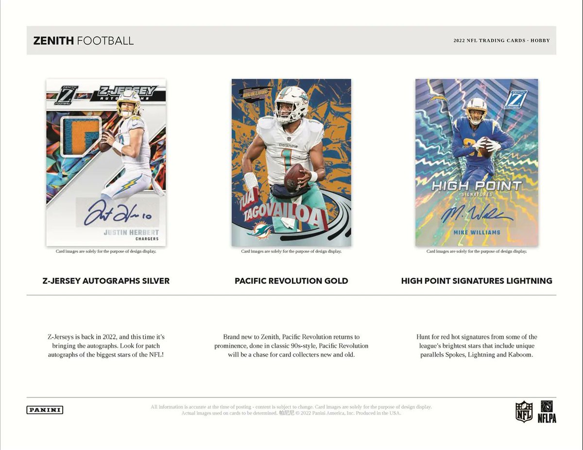 KnTSportscards's tweet photo. New Release Panini Zenith Football #newrelease #cardshop #kntsportscards #paniniamerica #zenithfootball #cardshopfl #whodoyoucollect #lcs https://t.co/5FzvyEiOzb