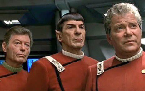 SubcommanderT's tweet photo. #BuildingTrek Philosophy. Like an individual, Star Trek’s philosophy changed as it grew older. TOS is full of the youthful desire to overcome challenges, improve yourself and face the unknown. Later it would focus on loving your family and finding peace. I like both. @ShelfNerds https://t.co/U9ZSkmbZZ5