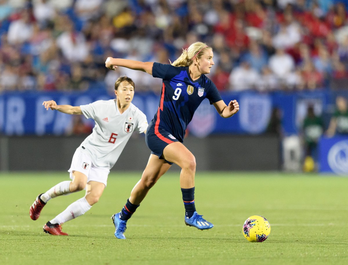 USWNT's tweet photo. 𝐔𝐏 𝐍𝐄𝐗𝐓:

📆 Feb. 16
🇺🇸 USA vs Canada 🇨🇦
📍 Orlando

📆 Feb. 19
🇺🇸 USA vs Japan 🇯🇵
📍 Nashville

📆 Feb. 22
🇺🇸 USA vs Brazil 🇧🇷
📍 Frisco

#SheBelievesCup, presented by @Visa https://t.co/lzY64OBMNr
