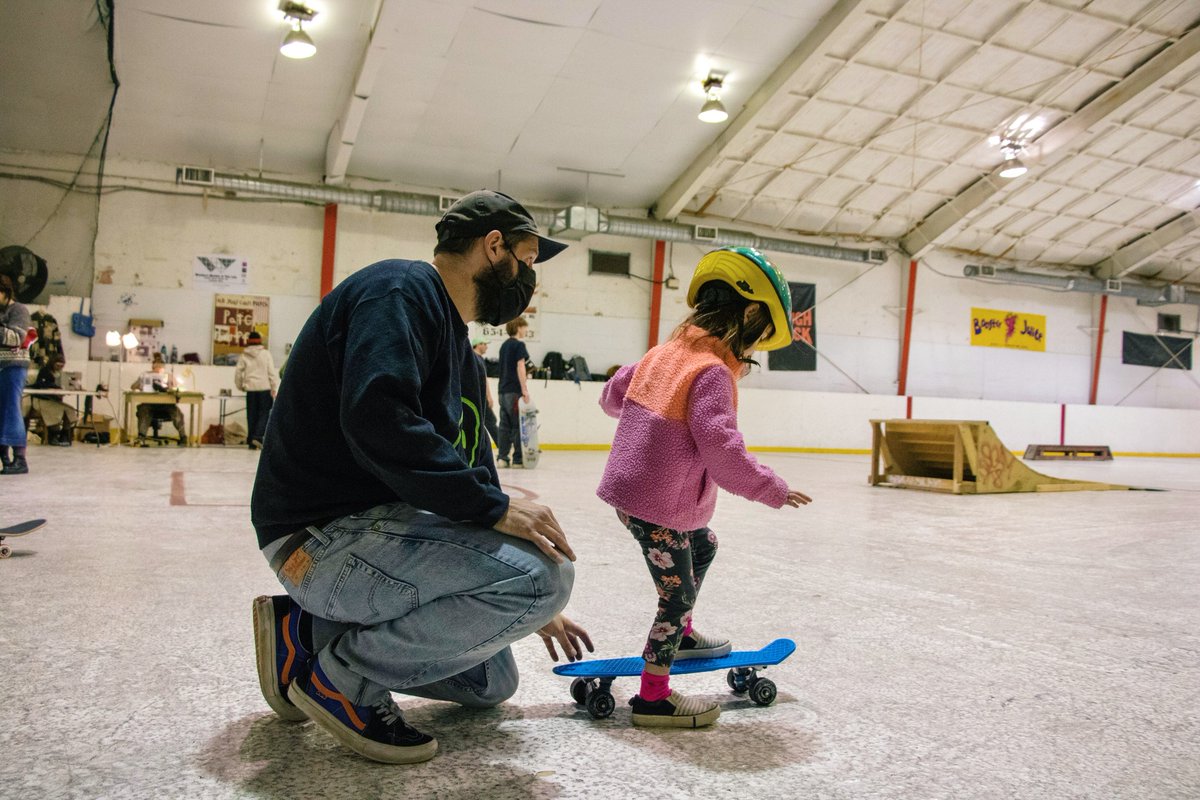mbskateboard's tweet photo. Saturday's Skate Jam and Patch Buffet Fundraiser was a hit, raising $1367 for the inclusive indoor skate park project in Winnipeg! https://t.co/VeoACqSghc