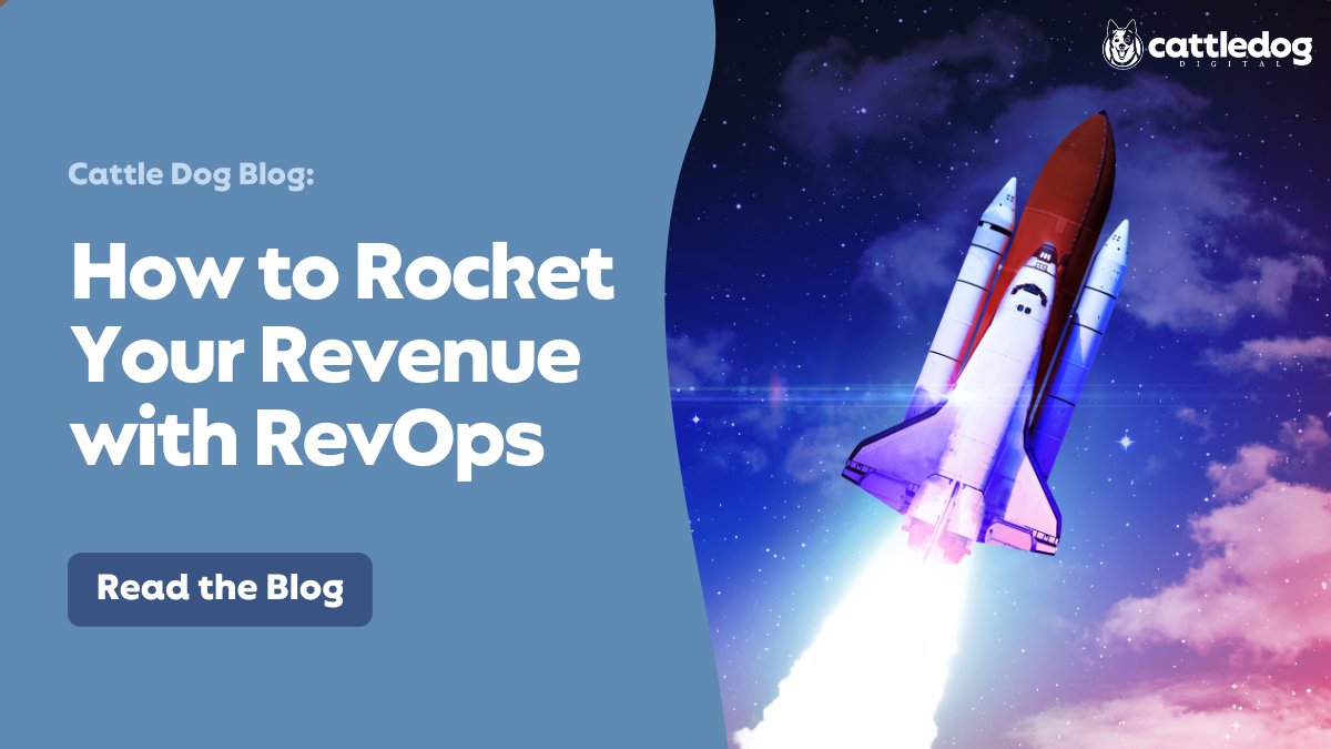 #RevOps has become the top method for maximising #profits in a business, with a predicted 75% of businesses adopting a #RevOpsModel by 2025 (<a href="/Gartner_inc/">Gartner</a>). Where do you stand in your RevOps journey? 

See what all the buzz is about, read the blog: cattledogdigital.io/blog/how-to-ro…