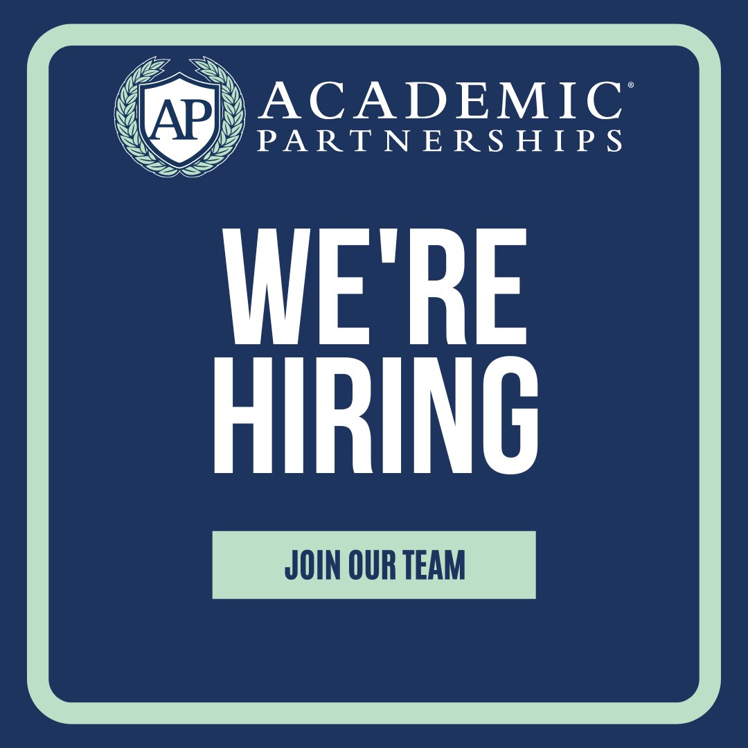 APartnerships's tweet photo. We're hiring! Come and join the team at AP today. If you're an experienced Staff Accountant, we're loved to hear from you. Apply here, Listing - Academic Partnerships https://t.co/pbG0FgYhv5 https://t.co/1GhKsSd9qC