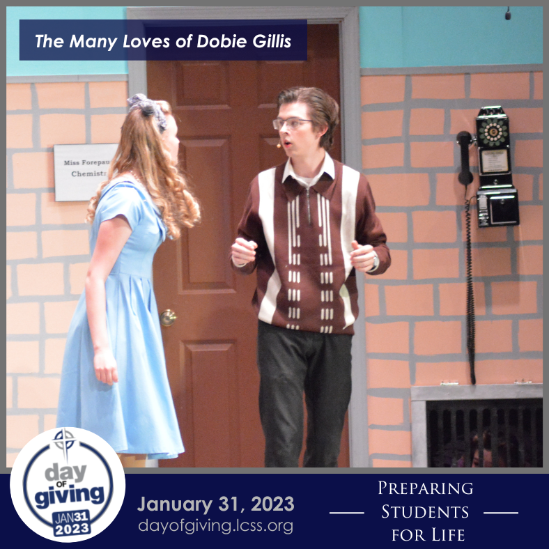 lafacatholic's tweet photo. Each year, the CC students "break a leg" during the annual play and musical. You can support the drama department. Give a gift to the Day of Giving. #PreparingStudentsForLife #LCSSDayofGiving https://t.co/sVOEfSe3WC https://t.co/jewI5o0Pw0