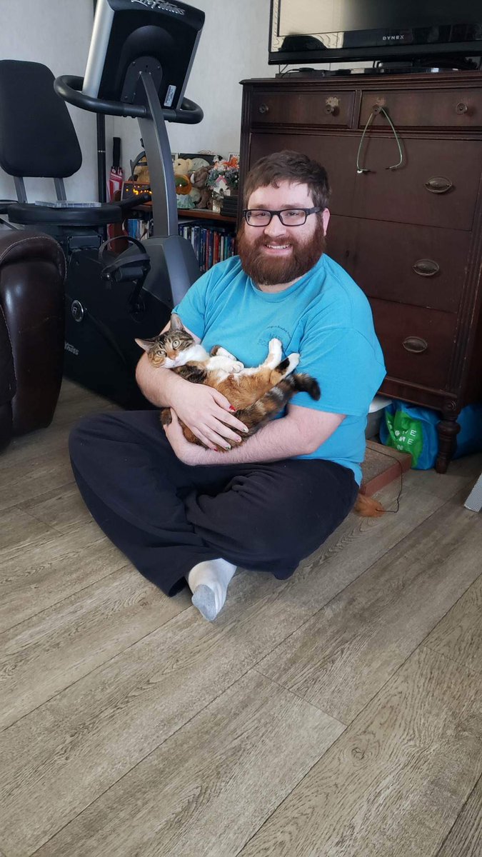 MichaelDaGaymer's tweet photo. Thereβs nothing like the love between a boy and his cat π¨π± #Cat #CatLovers #CatLover #KittyCat #Kitty #ABoyAndHisCat #CatLove #PetLover #Pet #Gay #GayGuy #GayCat #LGBTQIA #LGBTQ #LGBT #LGBTQCommunity #Queer #GayCommunity #GayBeard #Beard #GayAutistic #GayAutism #Autism #GayMan https://t.co/qXkK7EQOix