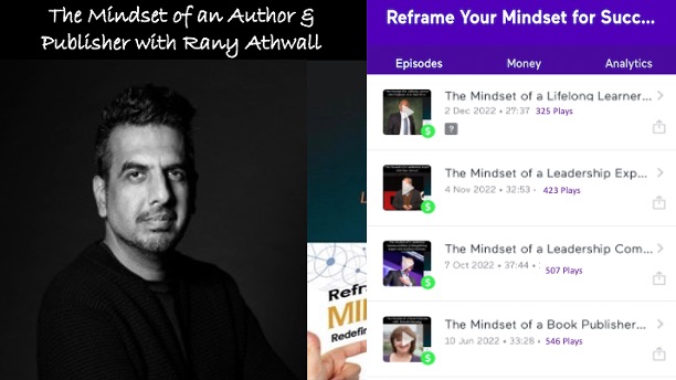 CorkePaul's tweet image. The next episode of Reframe Your Mindset for Success podcast is with Rany Athwall.

Listen here: lnkd.in/ec65ENF6

Subscribe: lnkd.in/eahDeJji 

#mindset #reframe #reframeyourmindset #success #mind #personaldevelopment #author #publisher #expertprofilemagazine