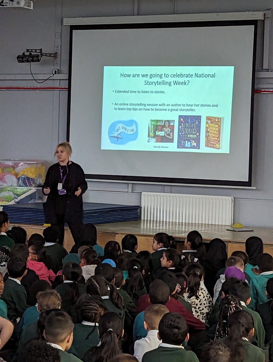 What a great start to the week! Really busy in school today with our launch of #NationalStorytellingWeek, led by our wonderful Mrs Redmond 😊Then visitors from @JerseyEducation to see our practice in teaching Oracy! @voice21oracy @FirsPrimary @WashwoodMAT
