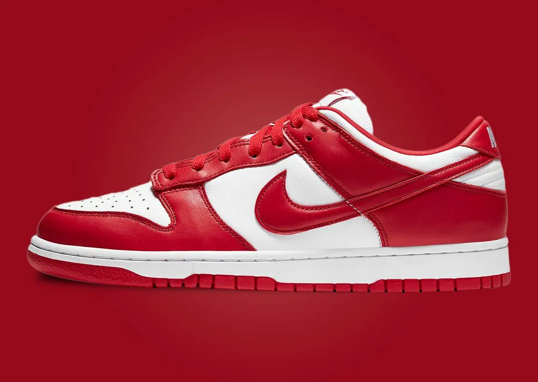 JustFreshKicks's tweet photo. Nike Dunk Low “St. John’s” Returning This Year ♥️ https://t.co/sNY0Sg6fkY https://t.co/EPTFSljuZo