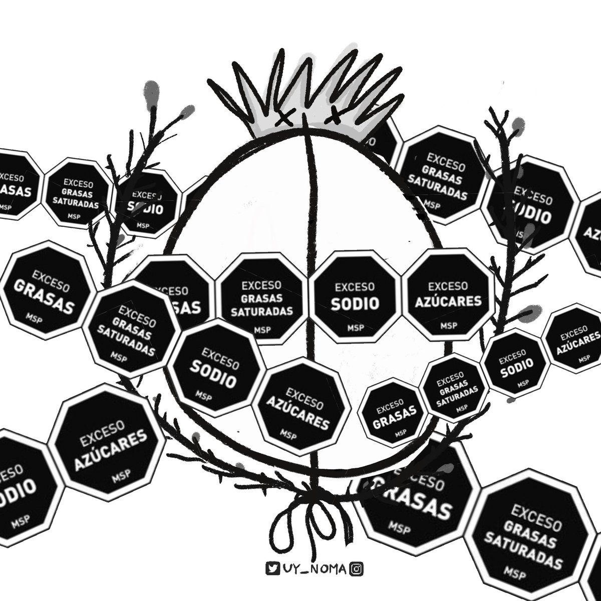 Productos que deberían llevar octógonos y no lo tienen: a 2 años de la obligatoriedad, hay infracciones entre el 70 y 90% de prod. #etiquetadouy 
<a href="/AlianzaENT_Uy/">Alianza ENT Uruguay</a>