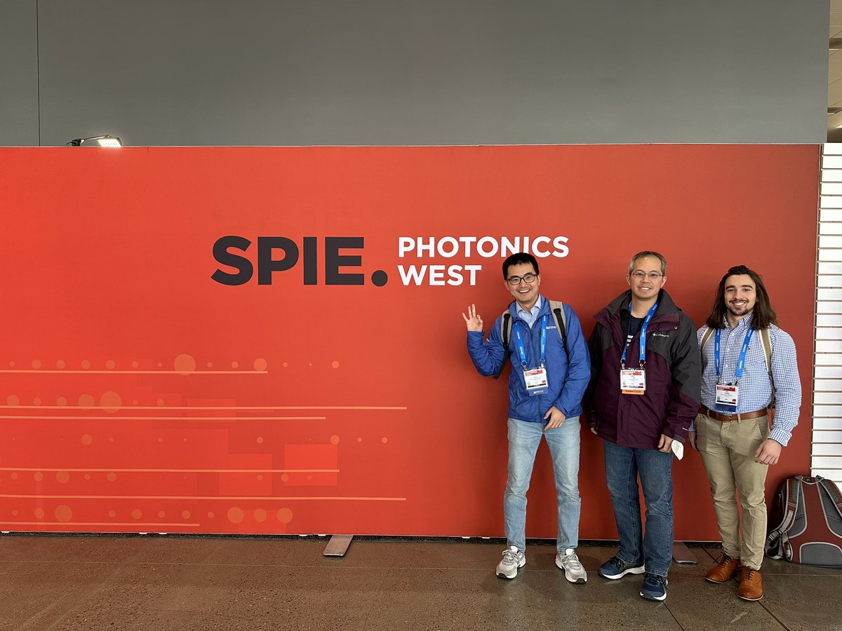 Exploring photonics world in the west. #PhotonicsWest