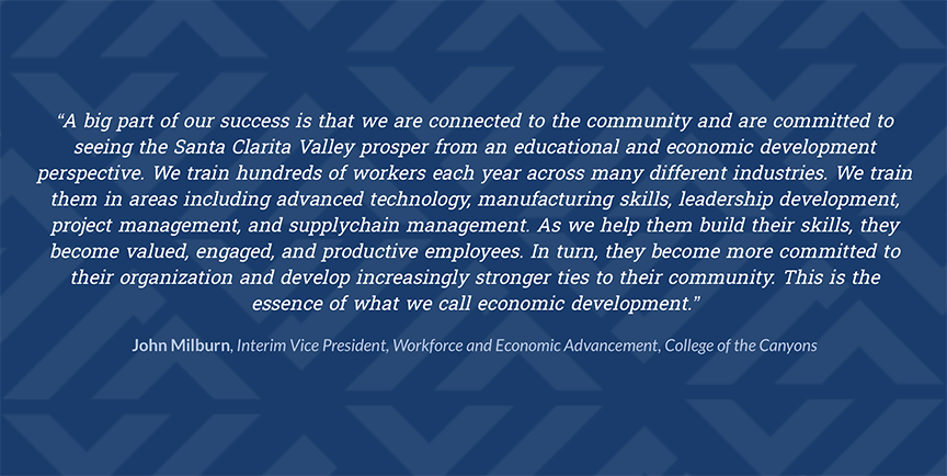 Learn more about the workforce training programs offered by the Employee Training Institute at College of the Canyons. Go to: canyonsworkforce.org/eti/
#careerdevelopment 
#workforcedevelopment 
#employeetraining 
#professionaldevelopment
#learninganddevelopment
<a href="/CalCommColleges/">California Community Colleges</a>
