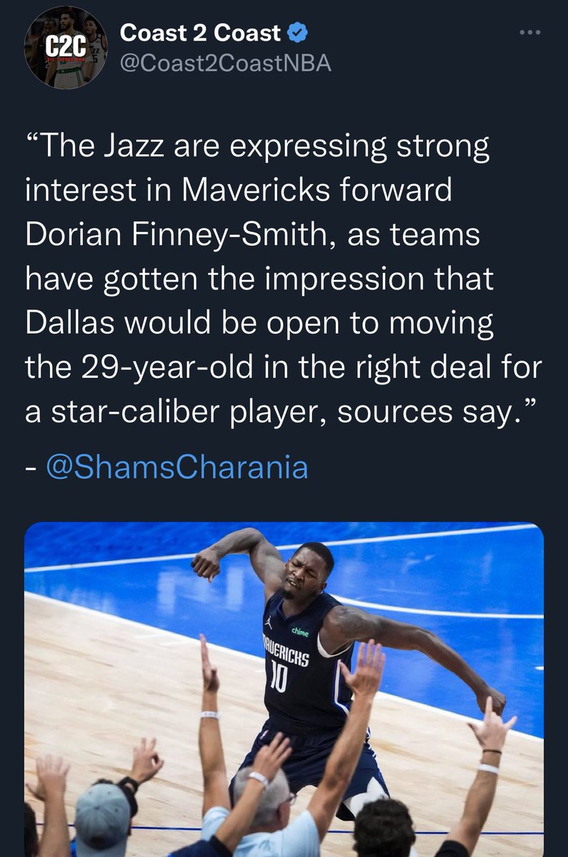 PeakMavs tweet picture