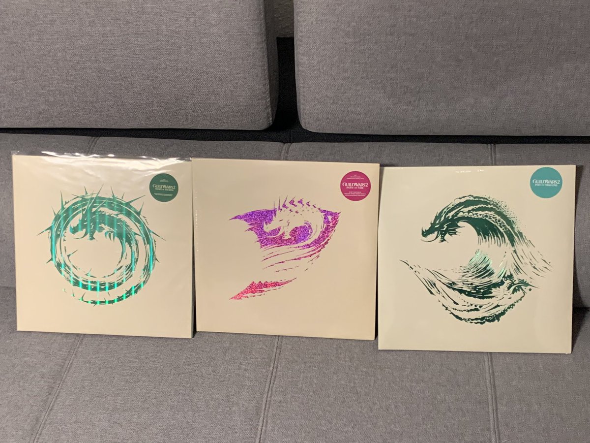 NetWinTV's tweet photo. The trilogy is completed 🤩 
@GuildWars2 @iam8bit  🥰 https://t.co/KfhAwb2xMZ