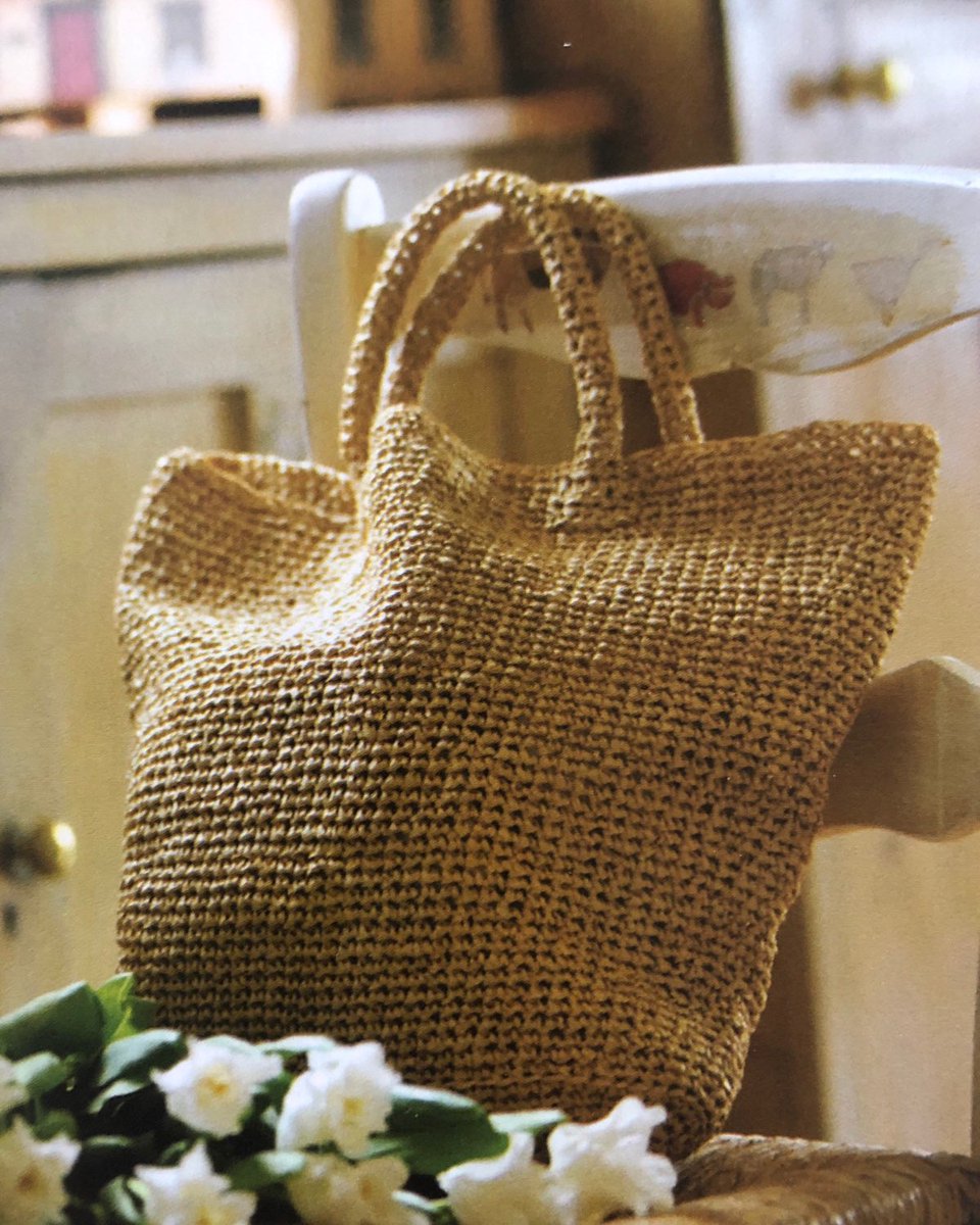 Crochet Straw Shopping Bag Pattern #homeimprovement #jutebag #crochetpattern #summer #bag #straw #strawbag #ad #MHHSBD #TP #bizhour #shopindie #easydiy #noplastic #reuse #projects #wip #crocheting #Q #shoppingbag #craft #crochet etsy.me/40i1aKv