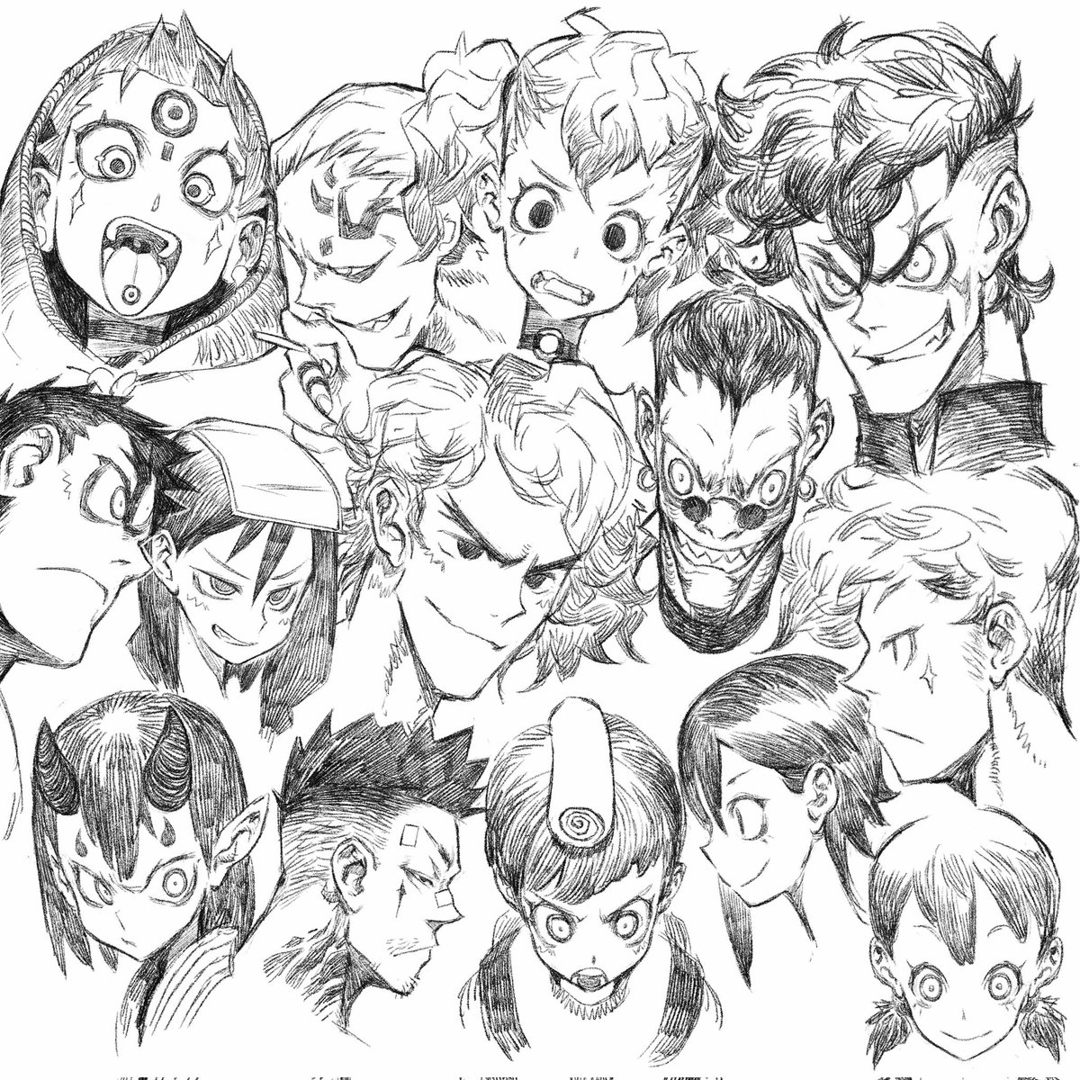Facess
#drawing #illustration #sketch #イラスト 