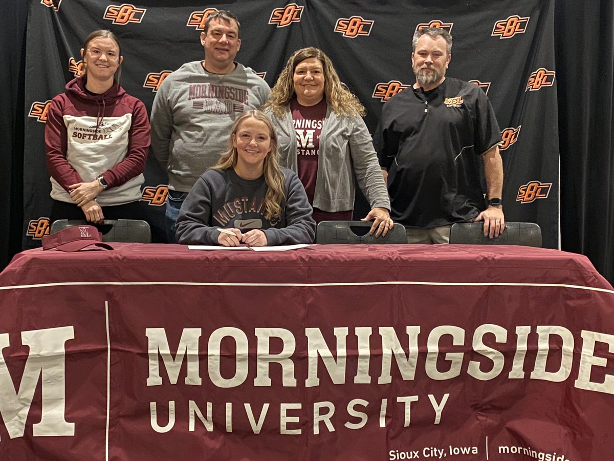 sblpride's tweet image. Congratulations to Ella Skinner on her commitment to continue her education and softball career at Morningside University!! Congrats Ella!!