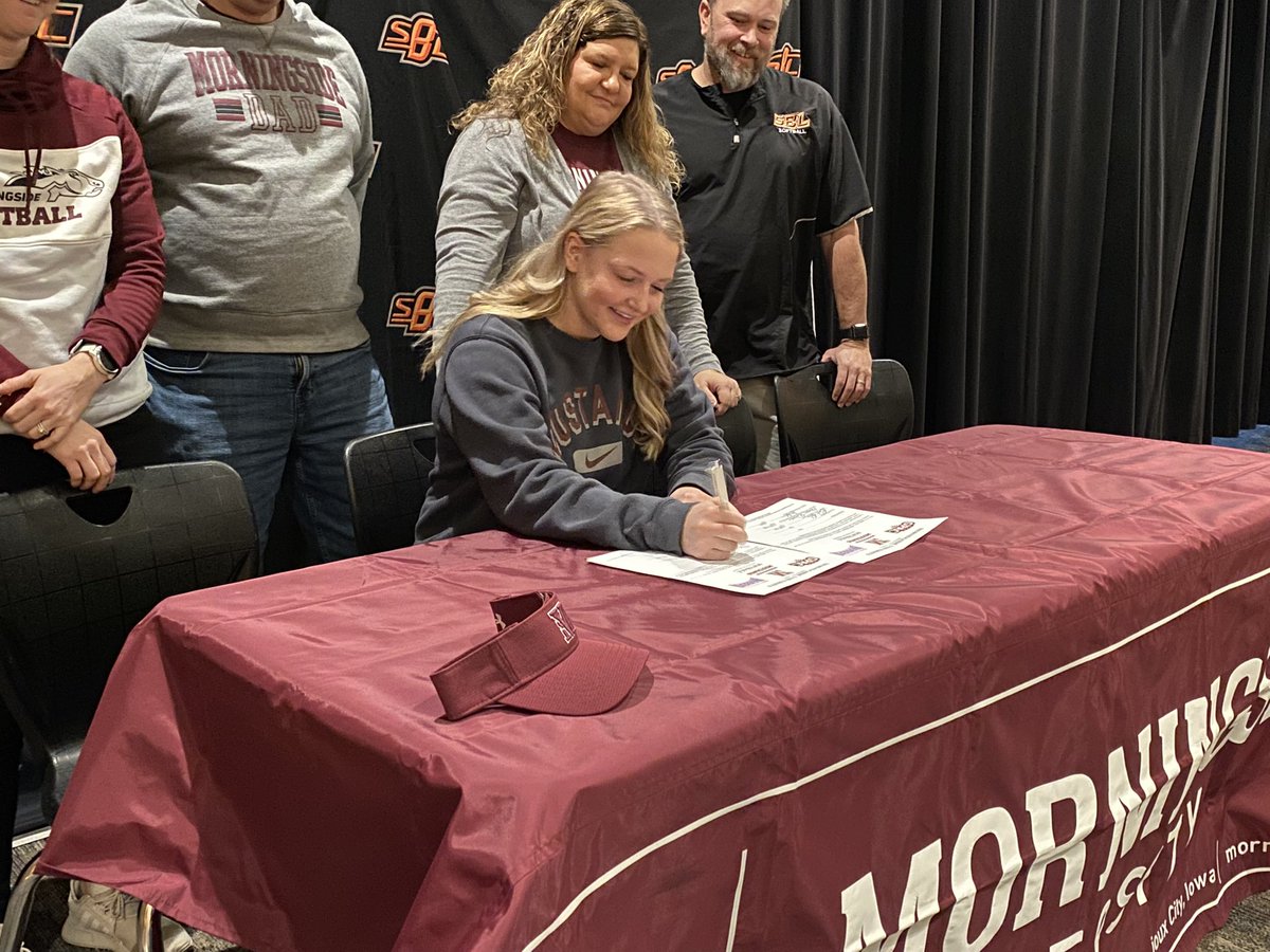 sblpride's tweet image. Congratulations to Ella Skinner on her commitment to continue her education and softball career at Morningside University!! Congrats Ella!!