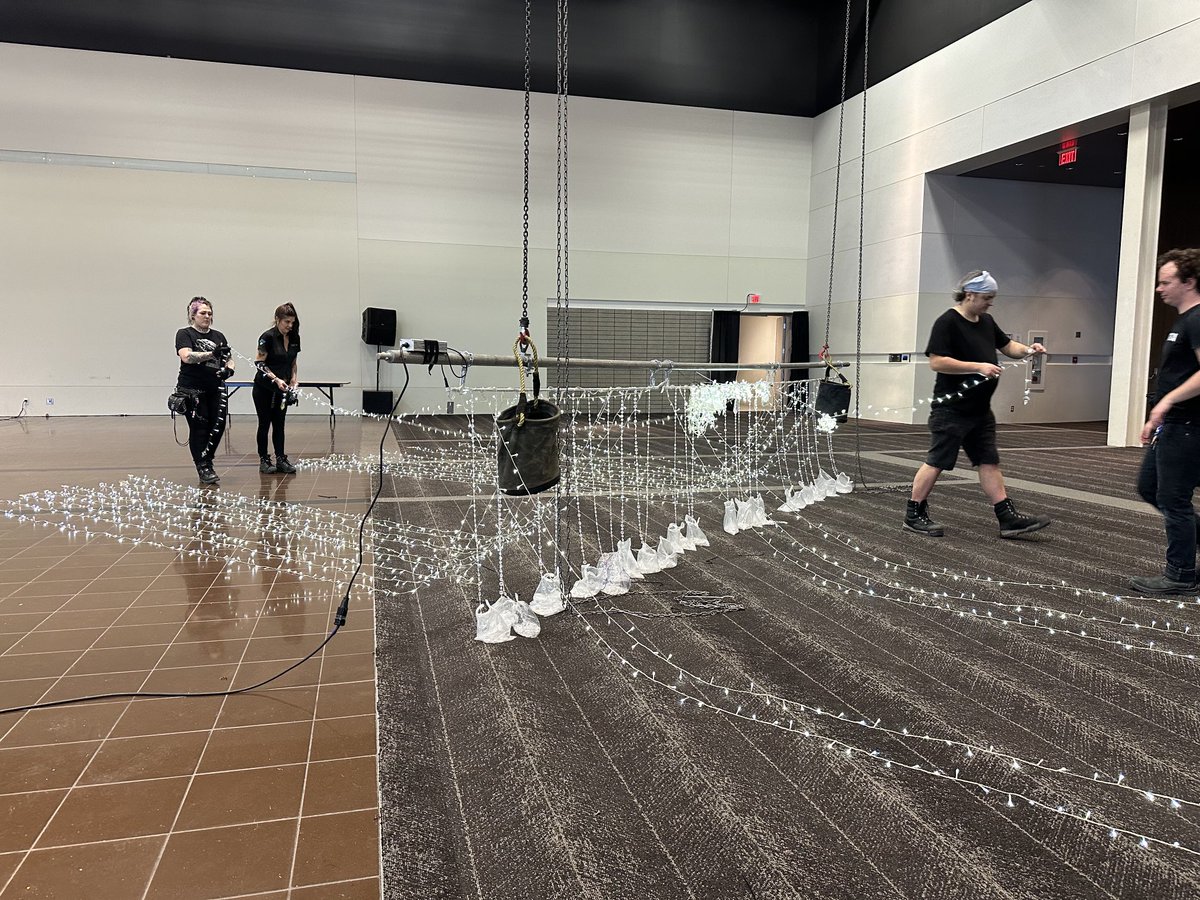 JonBeckett2's tweet photo. Just watching our crew transform #HallD @yegconvention from a blank slate into this amazing event is never lost on me
I personally want to thank everyone of them!💜💜
#Blessed
@productionworld https://t.co/hP9Ve0Lg6g