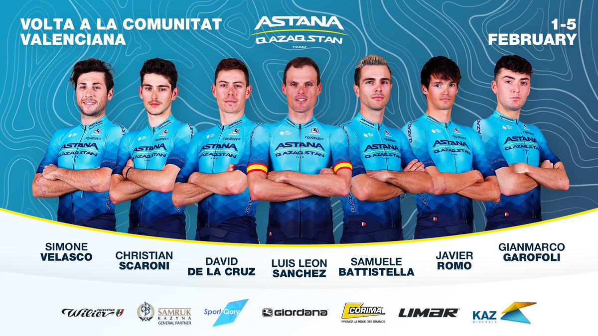 XDSAstanaTeam's tweet image. 🇪🇸 ROSTER: @VueltaCV 

@LLEONSANCHEZ 
@iamdlax 
@samu_batti 
@simovelasco 
Christian Scaroni
@romoliver_99 
Gianmarco Garofoli 

#VCV2023 #AstanaQazaqstanTeam