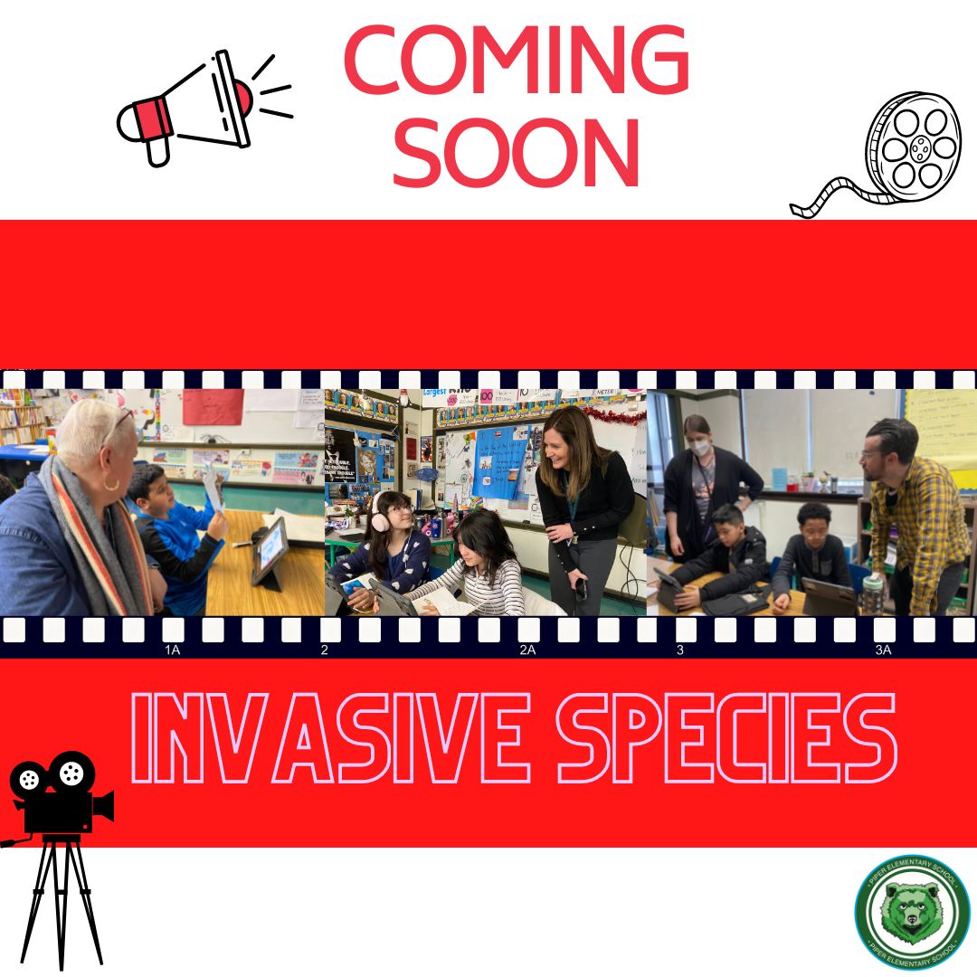 Wait until you see the final videos ! 

5th graders at Piper School researched Invasive Species, completed a template in Pages, & designed a Clips project to raise awareness.  

#wearepiper #somospiper #d100inspires