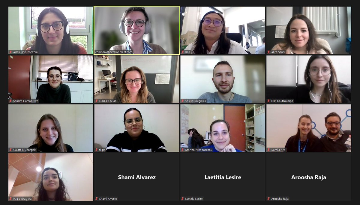 Here's a snapshot from today's meeting -and first meeting of 2023- with all @CapstoneH2020 ESRs and @JoannaPlesniak7 from @accelopment to discuss the #outreach activities planned for this year!✨
#CAPSTONEcommunity @MSCActions @HorizonEU