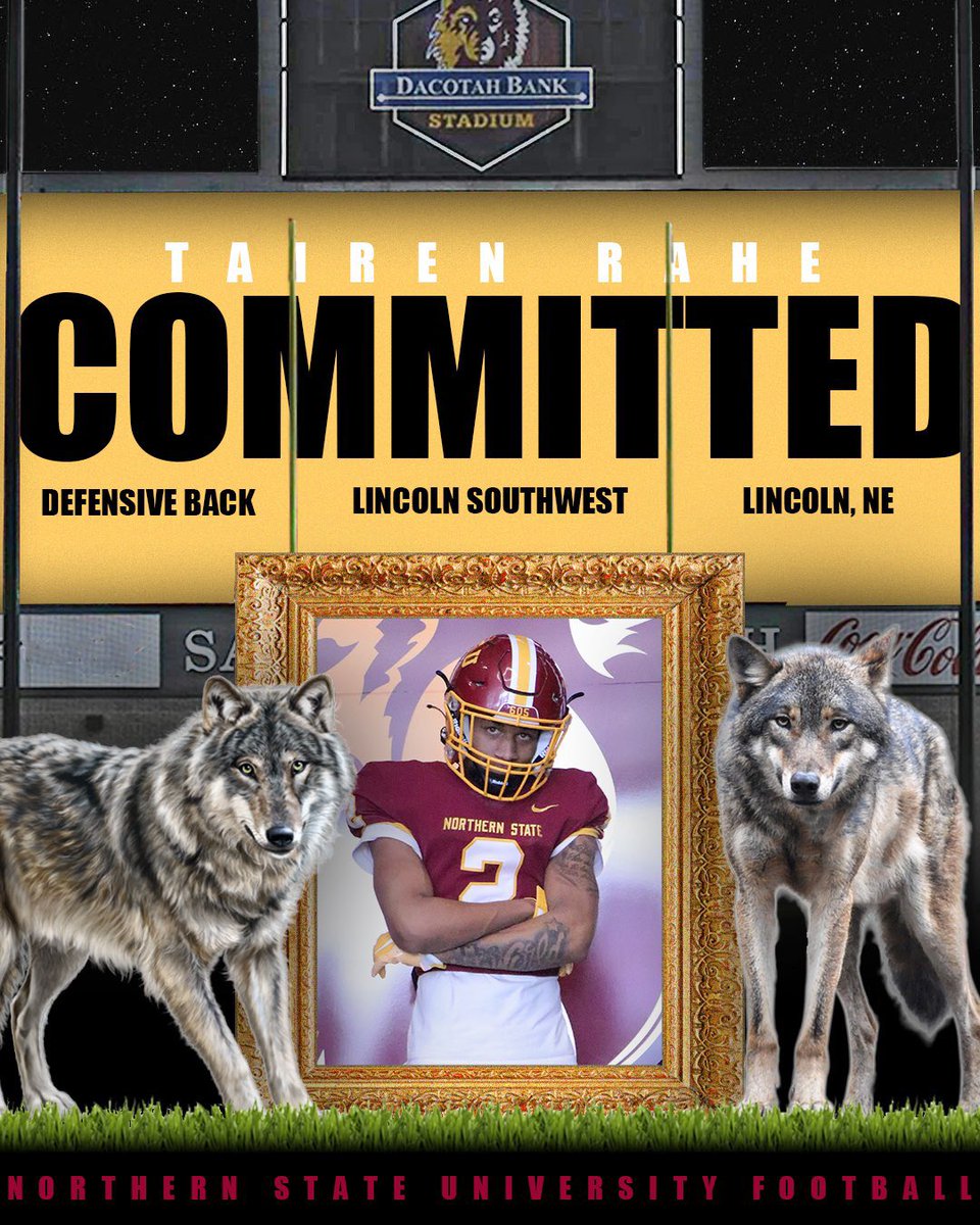 Committed. #AGTG <a href="/NSUWolves_FB/">Northern State Football🐺 🏈</a> <a href="/CoachGlas05/">Jason Glasco</a> <a href="/NSUCoachSchmidt/">Mike Schmidt</a> 🐺‼️