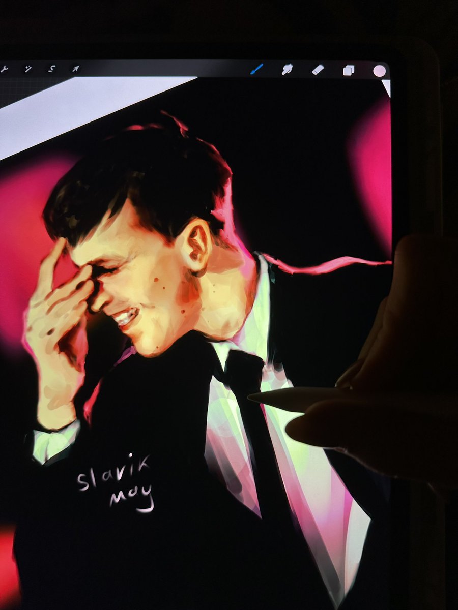 may_slavik's tweet photo. Пытаюсь разрисоваться, делаю всякое аха 
#арсенийпопов #импроарт #digitalart https://t.co/Ez4NHi2ulr