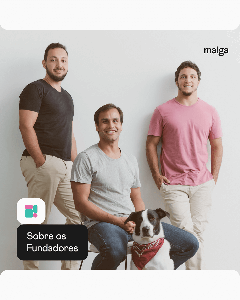 gomalga's tweet photo. Você vai começar a ver mais a gente por aqui. Que tal começar pelos #fundadores?! Alex Vilhena, Thiago Garuti e Marcel Nicolay viram um gap importante no mercado de meio de #pagamentos e estruturaram Malga para ser diferente de tudo que já se viu. E completando o time, Salsa! 🖤 https://t.co/LHqXdGVWBW
