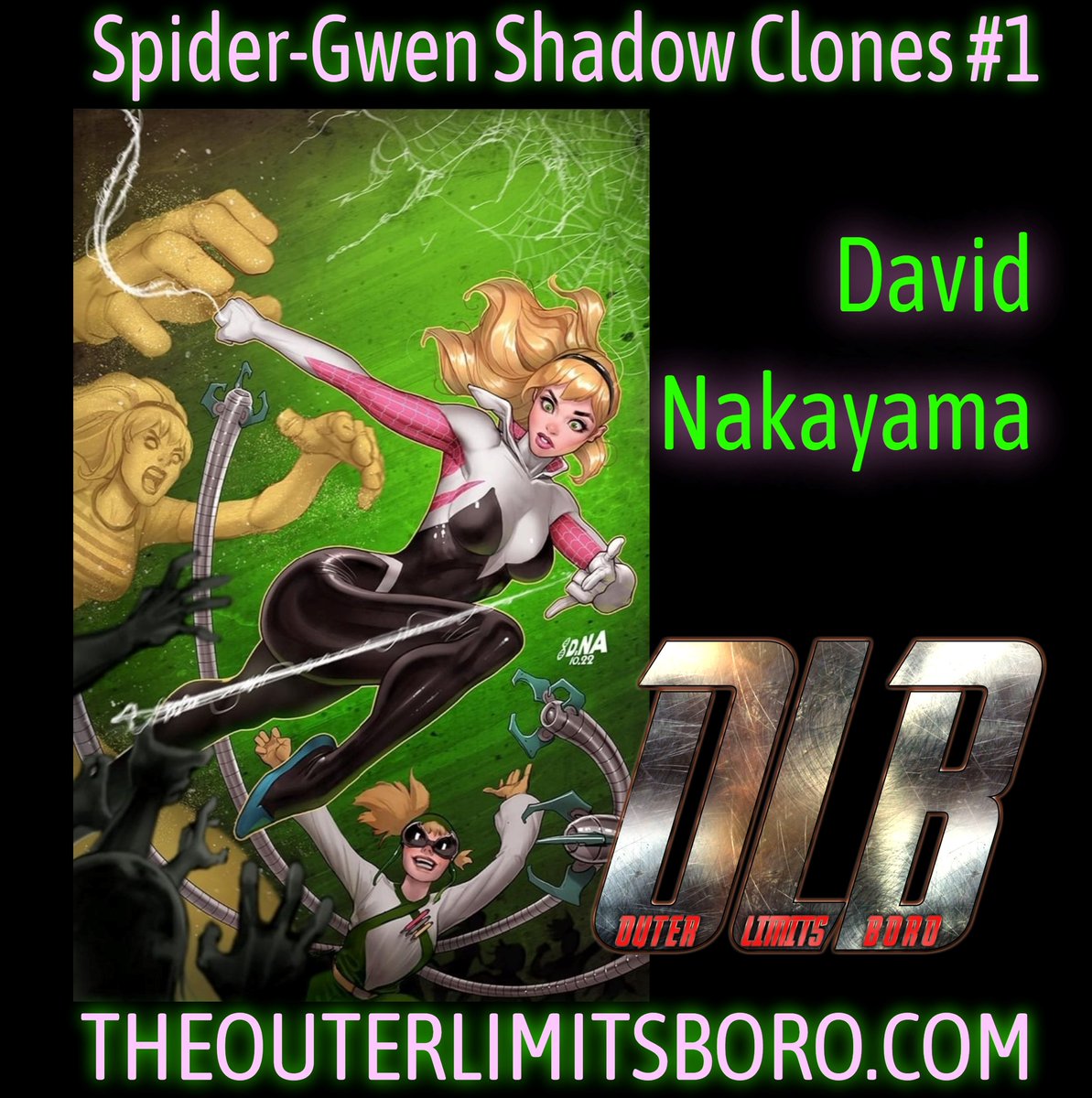OuterLimitBoro's tweet photo. Spider-Gwen Shadow Clones #1 Nakayama Virgin! - https://t.co/ONeHpNywU5 https://t.co/cOm9DViMjQ