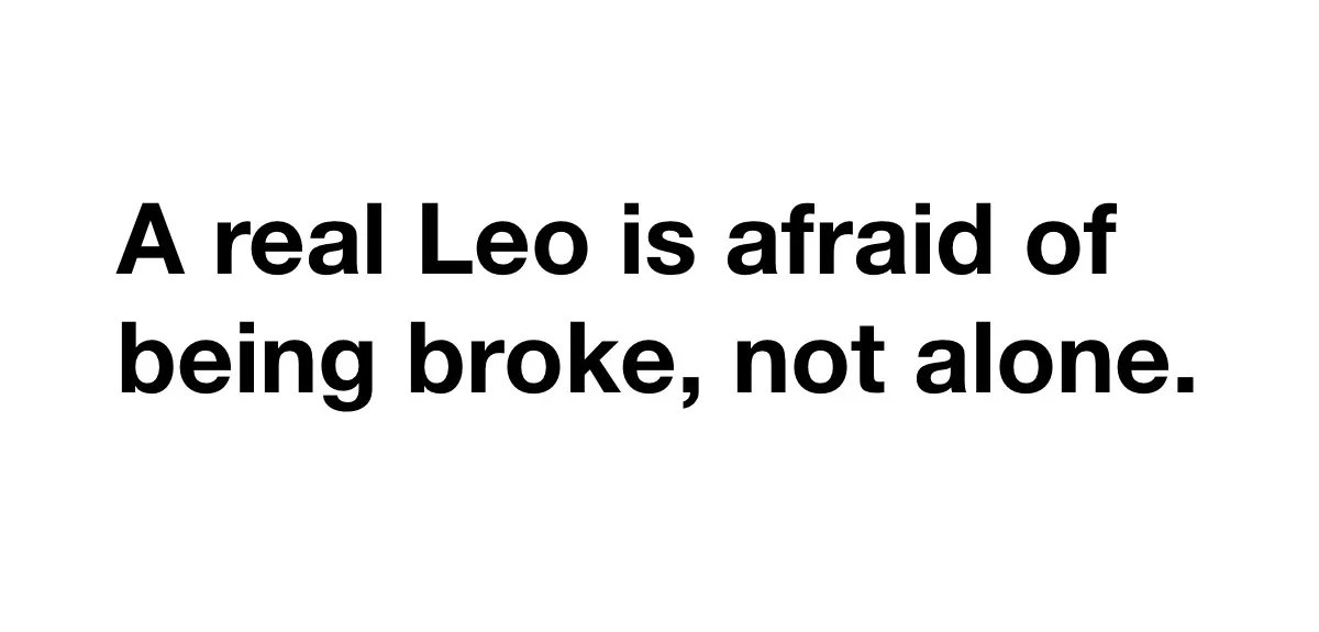 #Leo facts 👏🏼