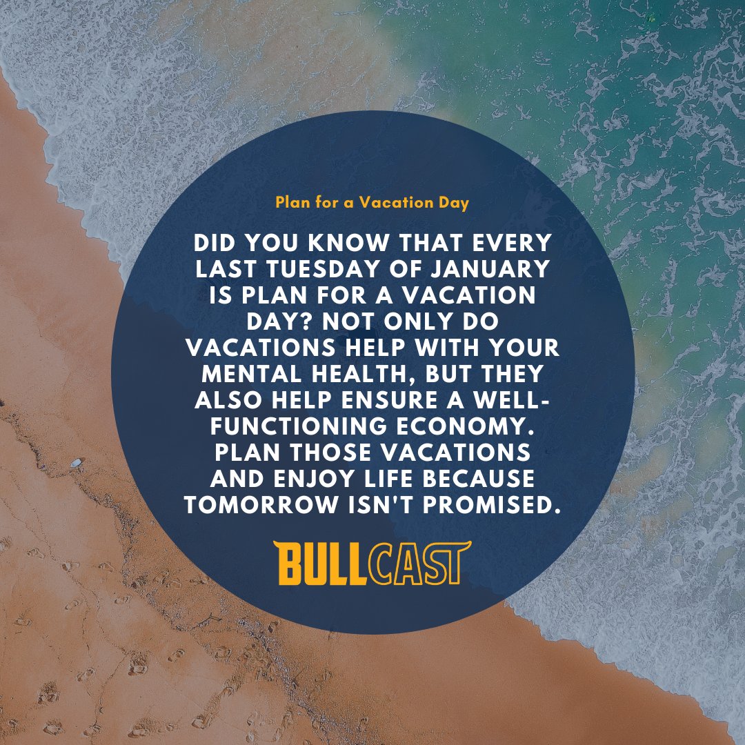 Join Katie, Cort, and Cam on the latest episode of BullCast as they discuss how planning a vacation can help avoid burnout. 🌅 

👂 Click Here to Listen: bit.ly/3XZs4oF

#PlanForAVacationDay #Burnout #MentalHealth #AvoidCabins #Vacation