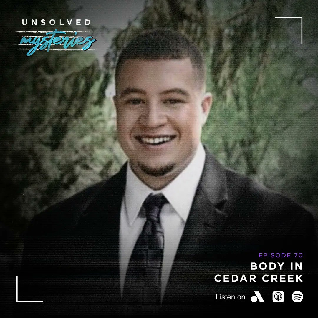 Unsolved's tweet photo. Four years ago, Tyler Smith’s parents were told that their son passed out and drowned in a shallow drainage ditch. However, when they begin to piece together the facts, certain things about their son's death just don’t add up. Listen on Wednesday. https://t.co/VQYWFtbKWJ