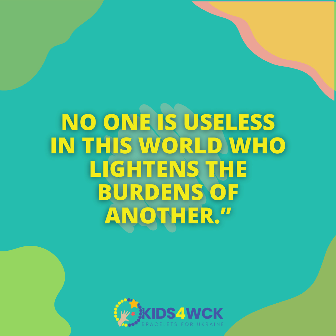 Helping others is one of the best things you can choose to do in your life! Choose to help today!
.
. 
#Kids4WCK #Kidsforukraine #WCK #Worldcentralkitchen #Chefsforukraine #quoteoftheday #choosetoday