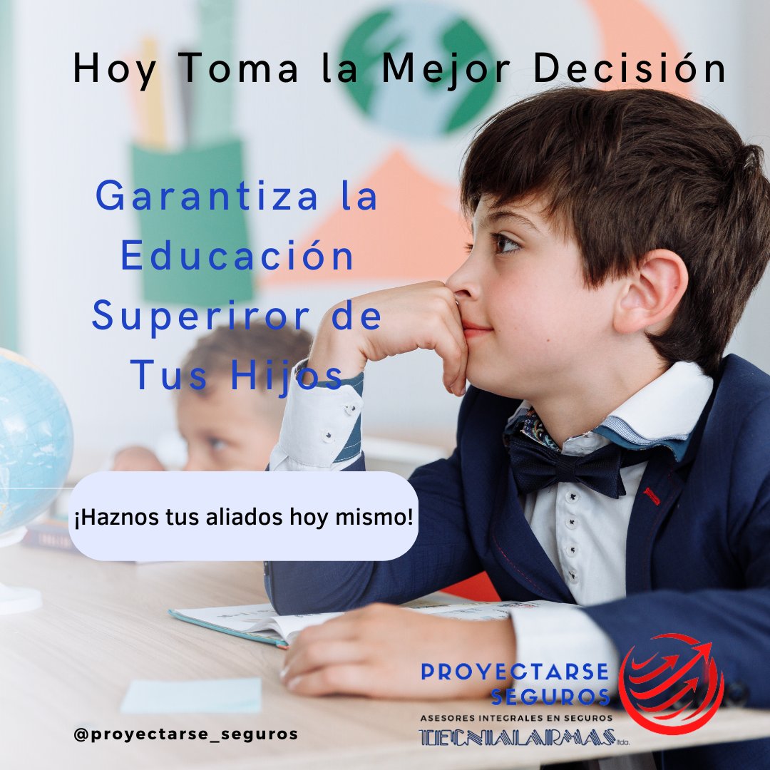MaryVimont's tweet photo. Con nuestra solución educativa, conectamos a tus hijos con el futuro. Bríndales la oportunidad de estudiar lo que aman.
Contactanos y te diremos como.
#globaleducation #educativo #estudio #hijos #furuto #finanzasinteligentes https://t.co/IK1OhsUX9Y