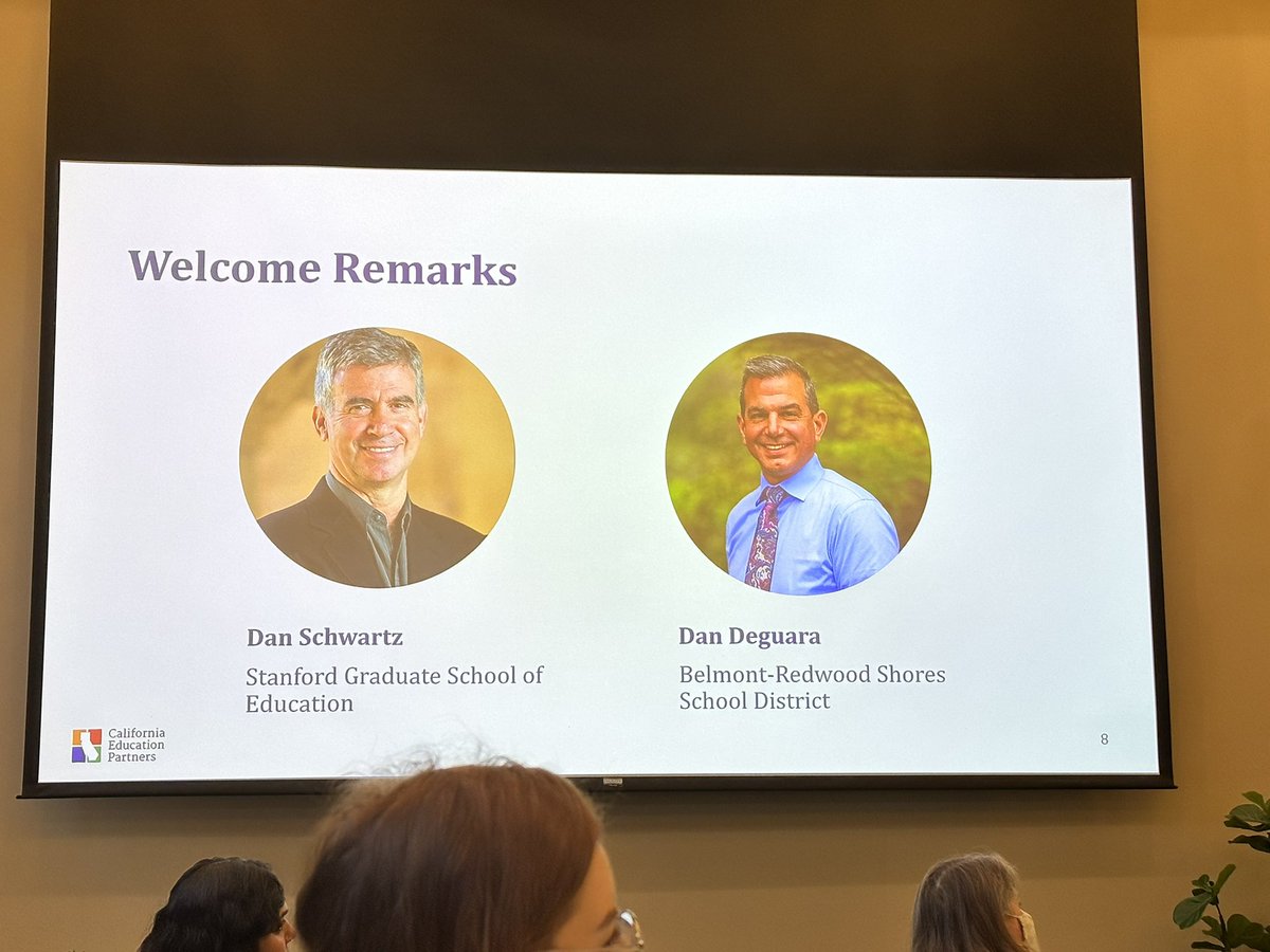 Superintendent Dan Deguara opening today’s Stanford-Sequoia K12 Research Collaborative meeting!