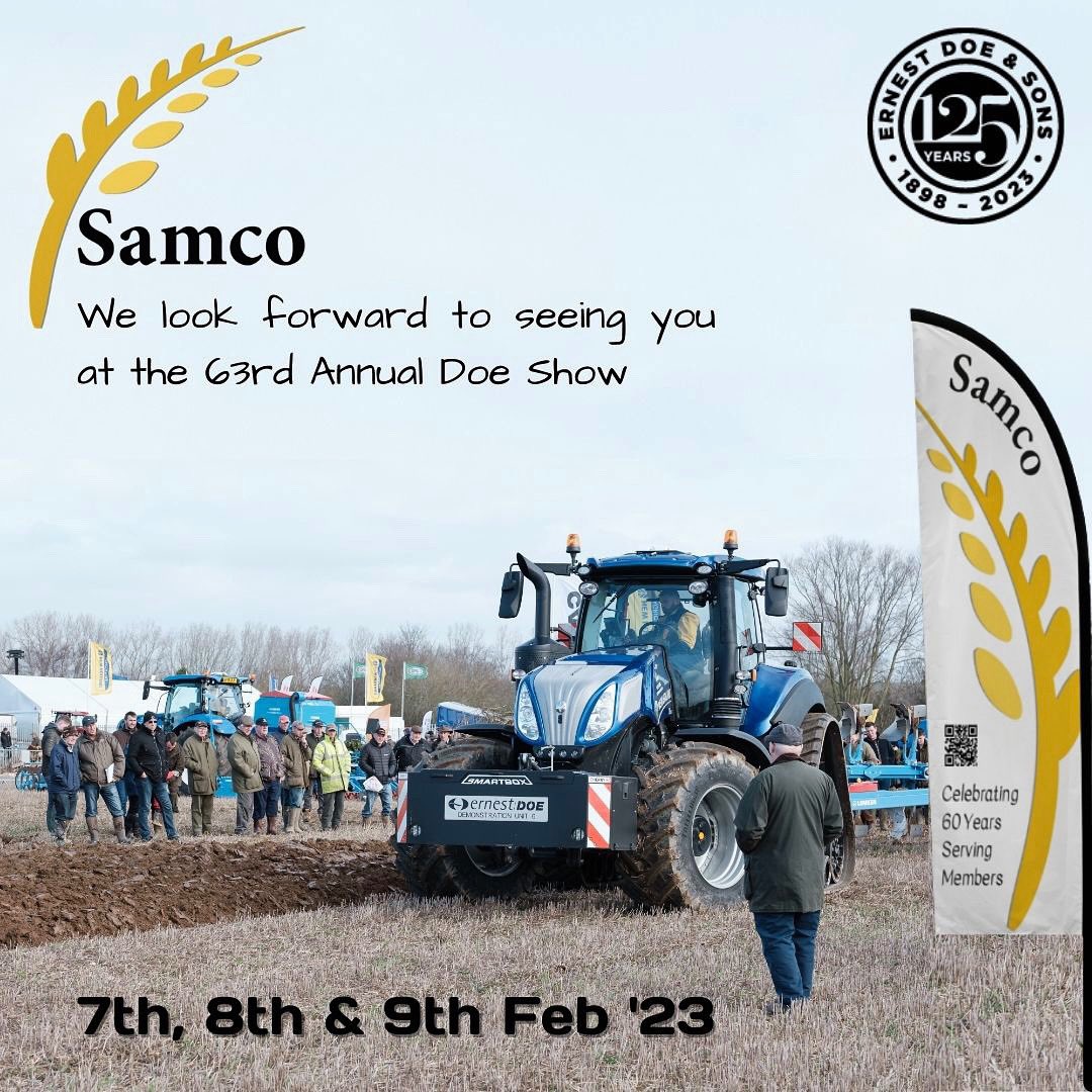 Come and see us at the 63rd Annual Doe Show 🚜 We’re located in the main entrance 👋 See you there! 🌾

Photo credit: Ernest Doe 

#samco #doeshow #ernestdoe <a href="/ErnestDoeSons/">@ErnestDoeSons</a> #agriculture