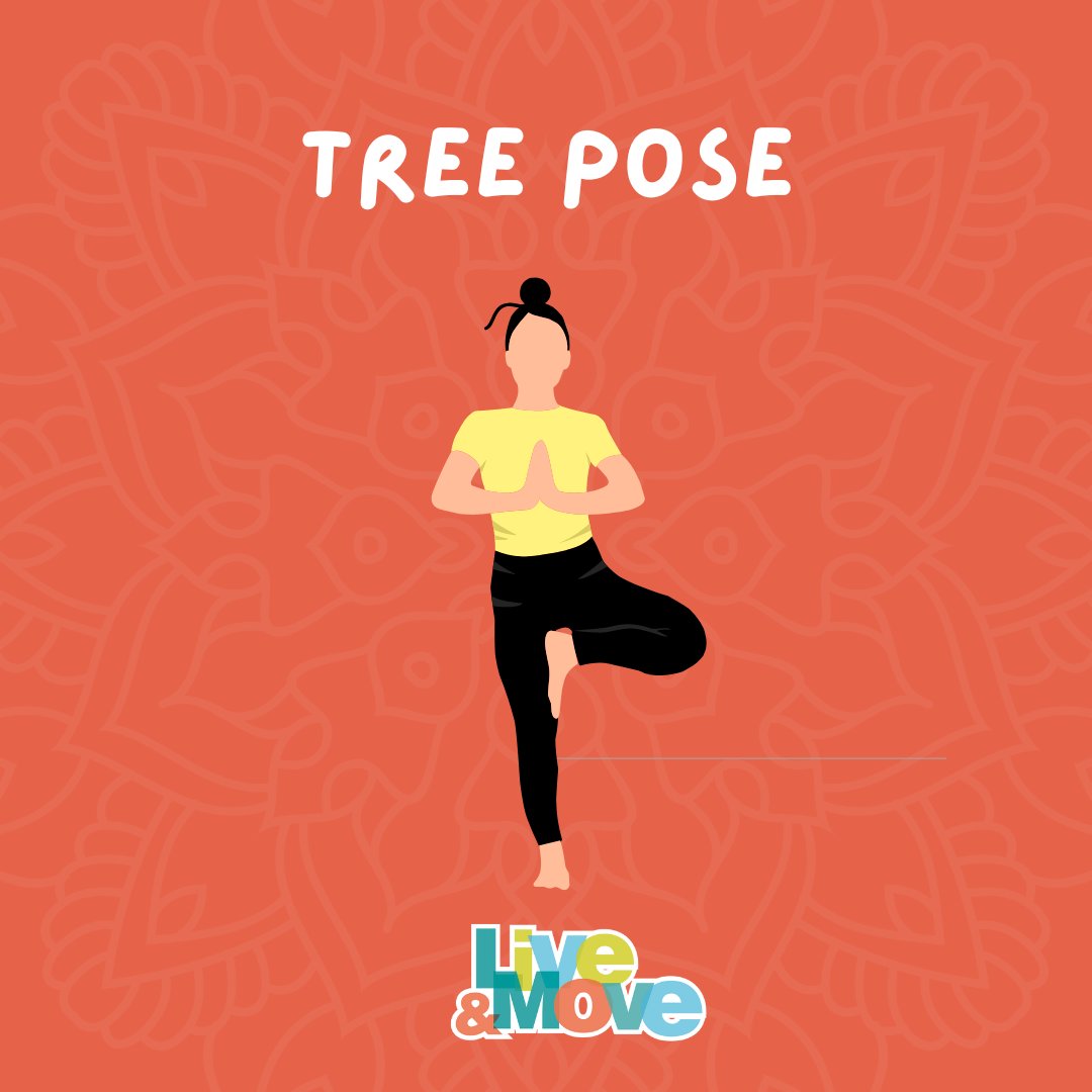 Boss your yoga practice with this beginner yoga position. Stand tall and strong in tree pose. 

It improves balance, stability and core strength. 

#LiveandMove #ShareYourMoves #yoga #exercise #mindfullness #health #wellness #healthandwellness #treepose
