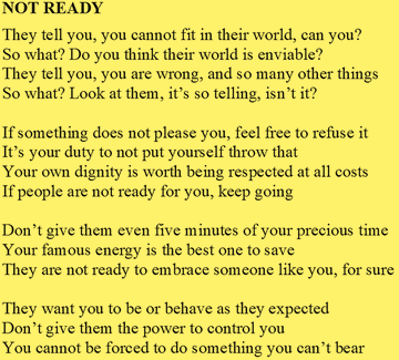 scribaland's tweet photo. #Scribaland NOT READY
Because you are, and because I am!#screenwriter #screenwriters #screenwriting #school #schools #scriptwriter #scriptwriters #scriptwriting #mot #sentence #sentences #selfedit #selfeditor #selfedition #selfeditors #selfeditions #sing #singer #singers #singing https://t.co/YZa3WQmewm