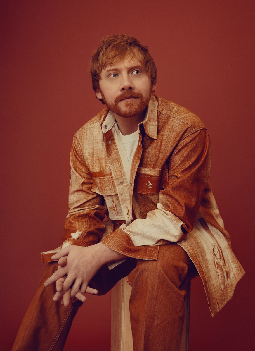 davidurbanke's tweet photo. I photographed Rupert Grint for @bustle ❤️ Such an exciting first shoot of 2023! https://t.co/Fc296tvzUD