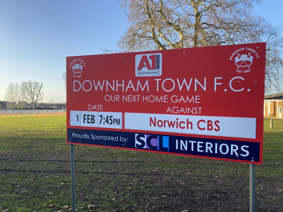 Downham Town FC tweet media