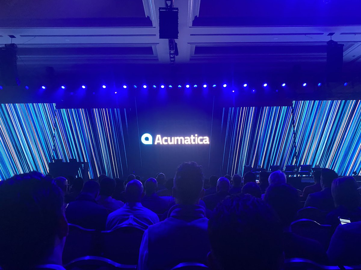 Day 1 <a href="/Acumatica/">Acumatica</a> #AcumaticaSummit  I can’t wait to see all my friends!!