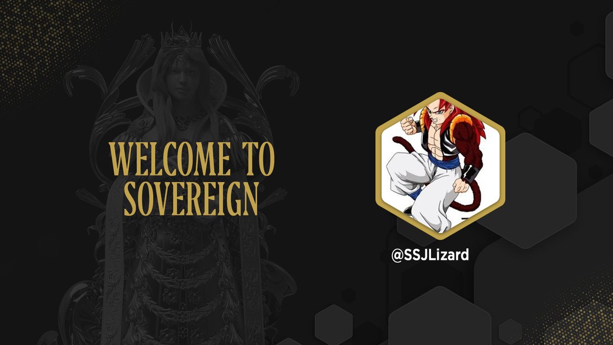 Congratulations <a href="/SSJLizard/">Lizard</a> .

You have been accepted into <a href="/TheSovereignNFT/">Sovereign</a>.