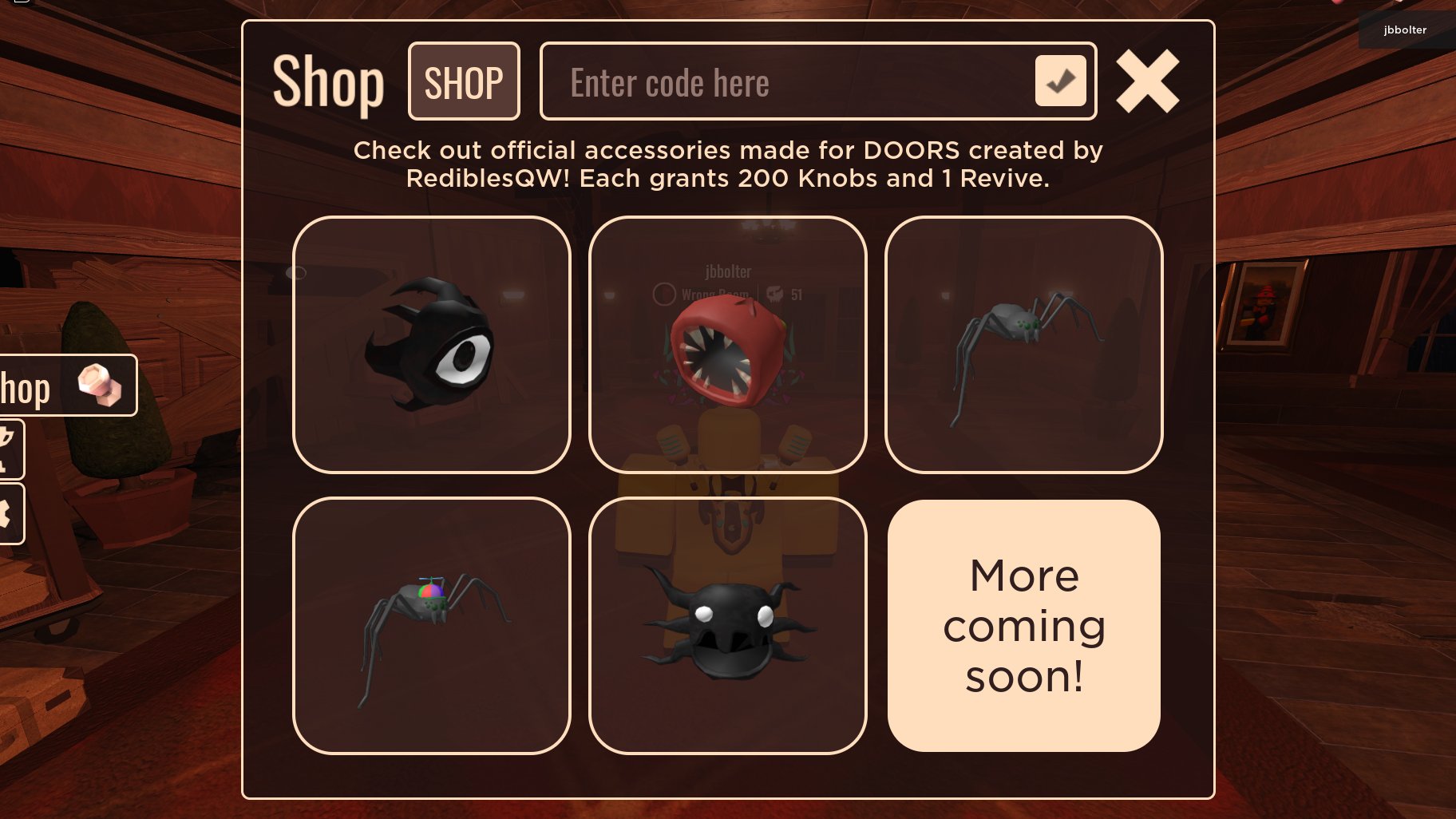 DOORS Discussions on Twitter "🚪 DOORS UGC RediblesQW is working on a