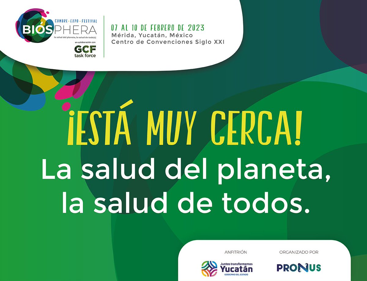 La_network's tweet photo. @biospheracumbre @GCFTaskForce @GobYucatan Hablemos, entonces, de ¿Cuáles serán los principales ejes temáticos de @biospheracumbre? #LANetwork https://t.co/sN4PAaYXeM