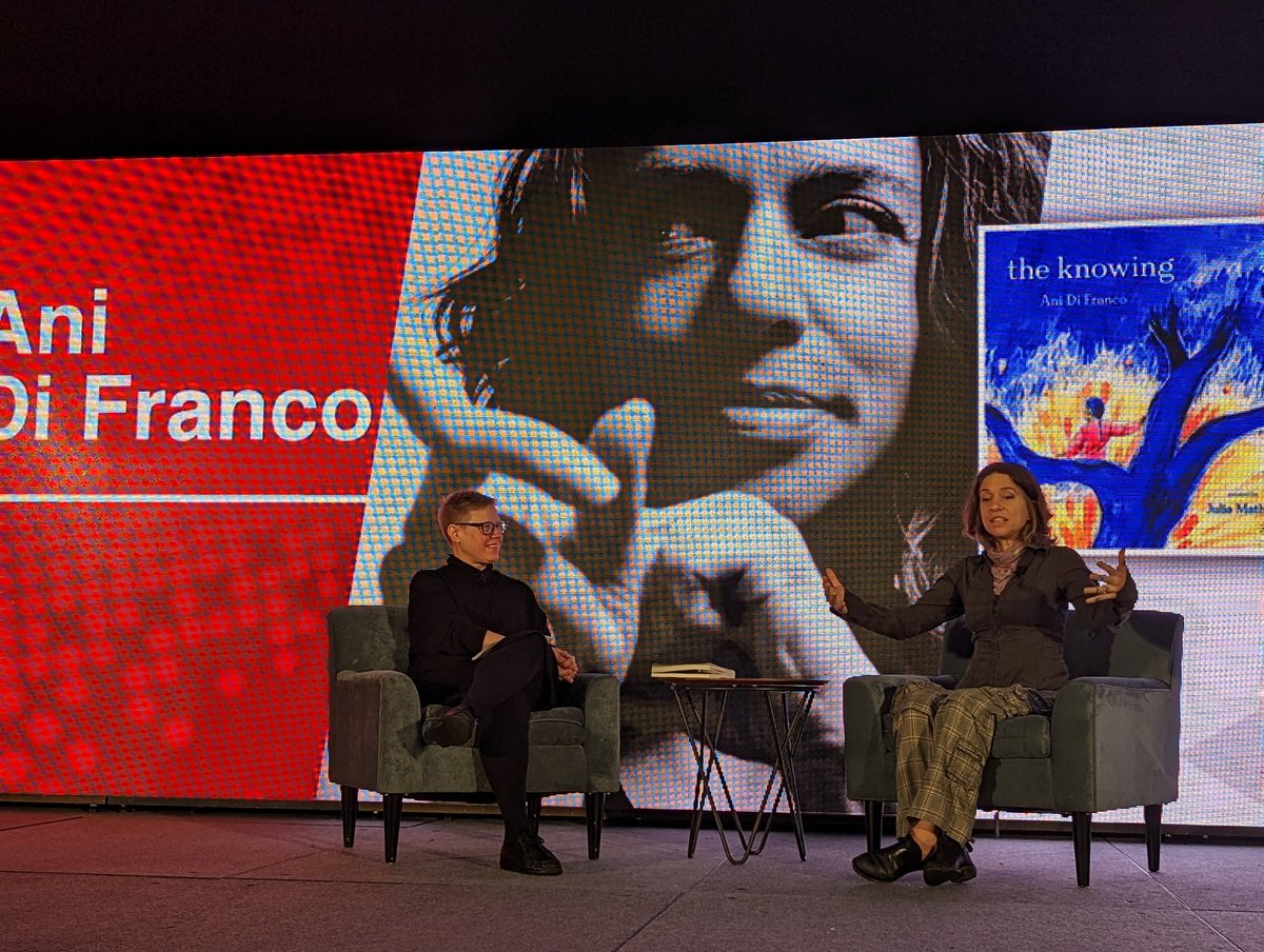 Sharon (@sharon) on Twitter photo Of the many places I've seen <a href="/anidifranco/">ani difranco</a>, this is the least expected. Here for it. #liblearnx23 Of the many places I've seen <a href="/anidifranco/">ani difranco</a>, this is the least expected. Here for it. #liblearnx23