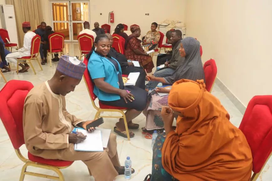 EAI_Nigeria's tweet photo. Equal access Nigeria is conducting a 3-day Training workshop in Plateau state for 24 participants across 6 local government areas of plateau and Benue states.
#traumaisreal https://t.co/YIrRF4DUO4