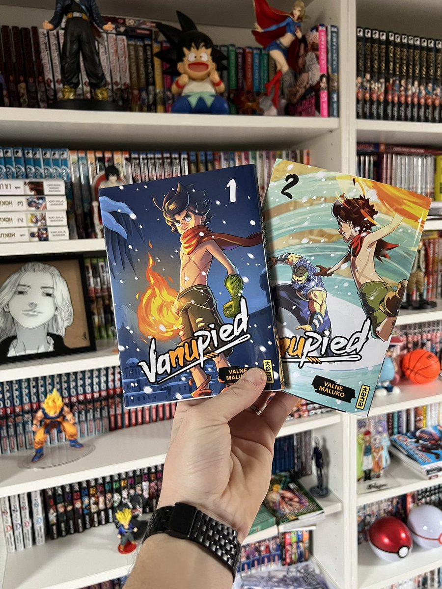 GohanBlog's tweet photo. Aujourd’hui je vous propose de découvrir le presskit du manga Vanupied, un manga français très cool dispo chez @EditionsKana ! #Vanupied #mangafr 
Mon avis sur le tome 1 : https://t.co/udhHQD7Vul https://t.co/mrS9II215Y