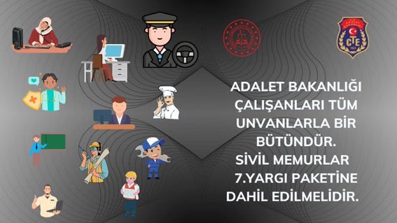 #ADALETmemurundaBAŞLAR