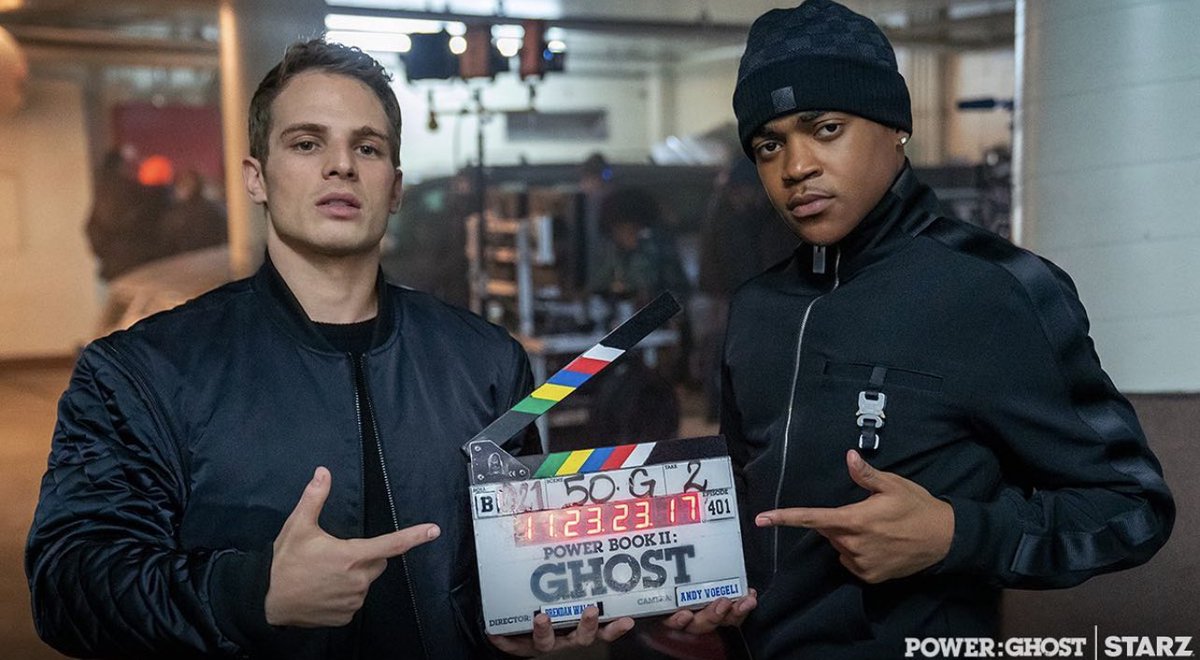 tariqspt's tweet photo. Le tournage de la saison 4 vient de commencer 🚧 #PowerGhost https://t.co/RsCDVVg74z
