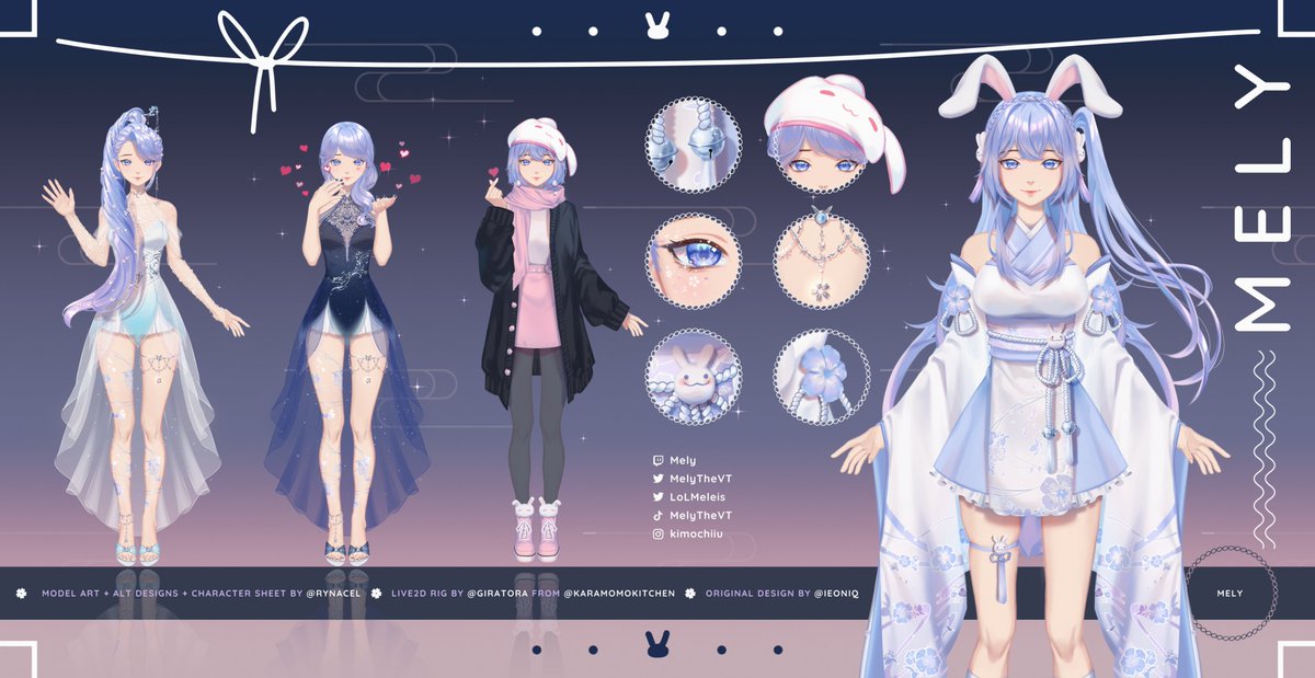 MelyTheVT's tweet image. Hello everyone! I am Mely, I love making people laugh and making new friends 💙I hope we can create wonderful memories together! 

Twitch: Twitch.tv/Mely
Discord: Discord.gg/Mely
Art Tag:#MelyArt

ママ and character sheet: @RYNACEL 
パパ: @karamomokitchen